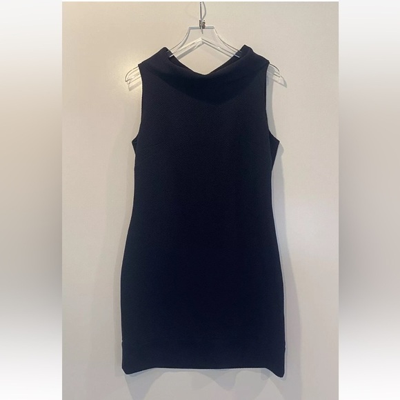 American Living Ralph Lauren Navy Blue Textured Sheath Dress Womens 12 (942) - Picture 1 of 6